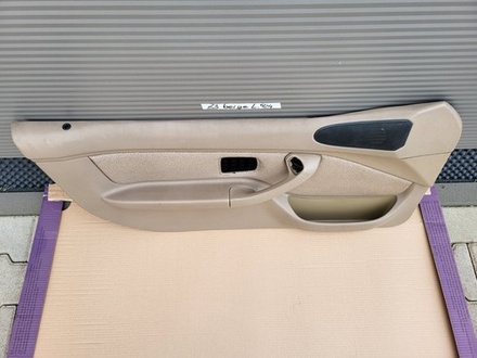 BMW Z3 Roadster Tür Verkleidung Türtafel LINKS + Griff Leder Dot beige