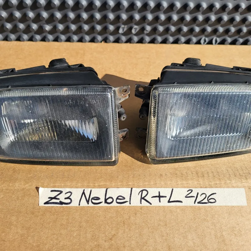 original BMW Z3 Nebel Scheinwerfer  Nebel Lampe Birne Abdeckung RECHTS LINKS
