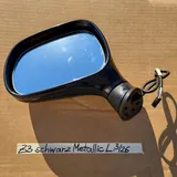 BMW Z3 Roadster + Coupe Seiten Außen Spiegel Glas Motor LINKS Schwarz Metallic