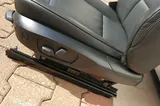 BMW E92 E93 Fahrer Sitz elektrisch Leder Dakota schwarz + Gestell  + Airbag