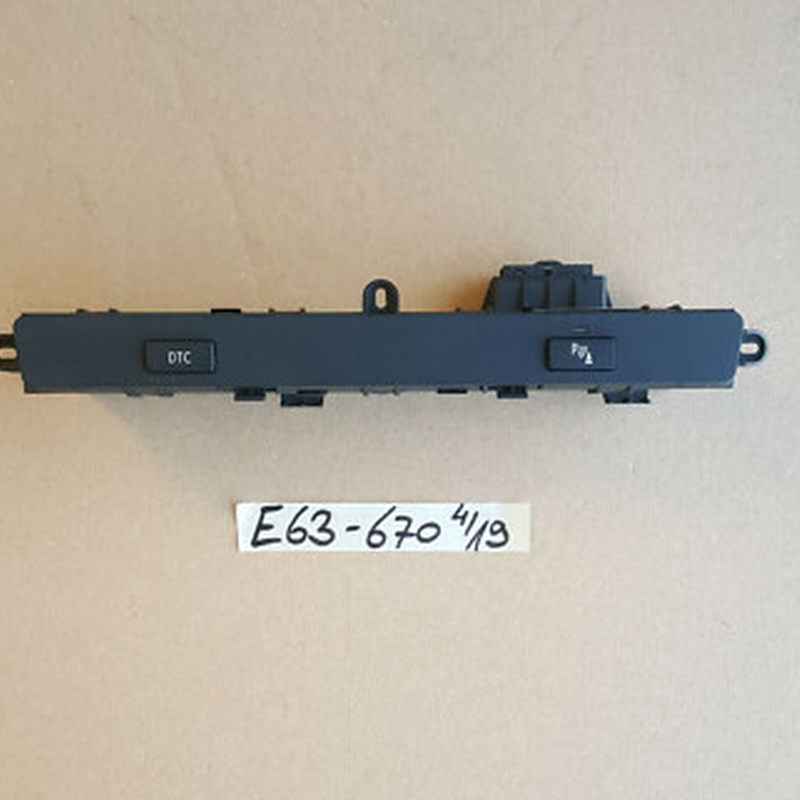 BMW 6er E63 E64 Schaltzentrum DTC Modul PDC Park Schalter Leiste 6956670