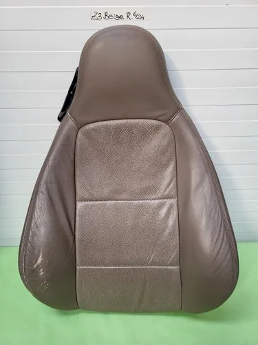 BMW Z3 Beifahrer Sitz Oberteil Leder beige Rücken Lehne Bezug RECHTS 