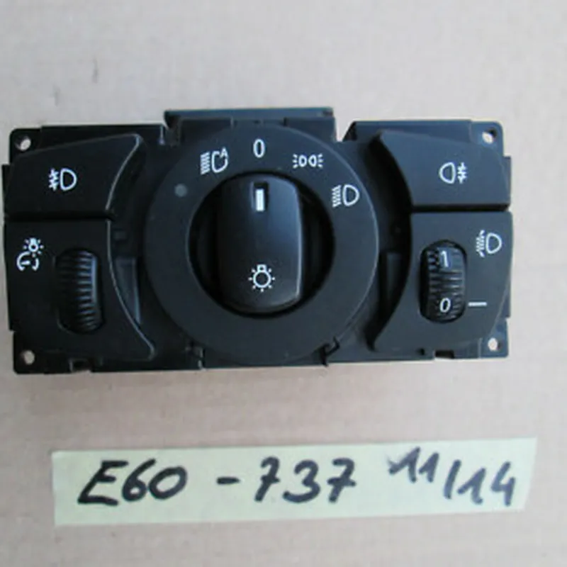 BMW 5er E60 / E61 Licht Schalter LWR / Bedieneinheit Licht 6953737