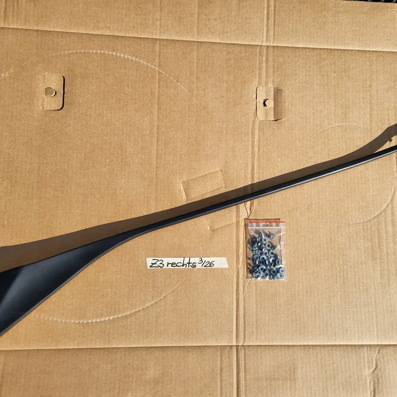 BMW Z3 Roadster + Coupe Leiste für  Tür Verkleidung Schwarz RECHTS Beifahrer