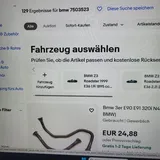 Verbindungsleitung 7503523 BMW E46 E90 E91 Z4 E85 E87 X3 E83  Schlauch N46 Motor