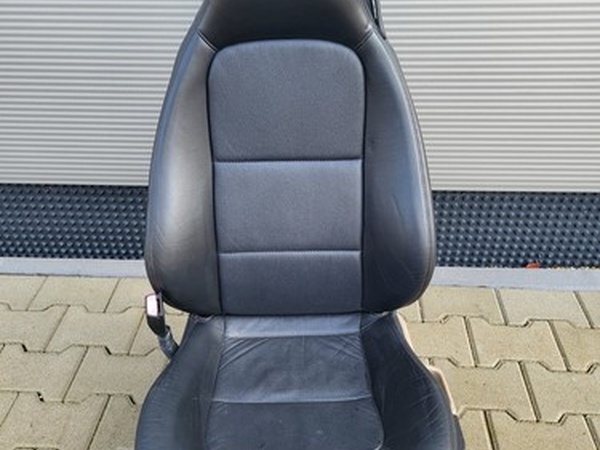 BMW Z3 Roadster Fahrer Sitz Leder schwarz LINKS Sitz Blende beige ABHOLUNG