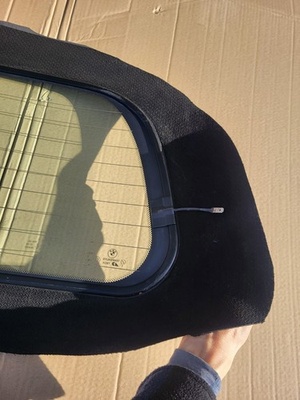 Original BMW Z4 E85 Roadster Heckscheibe im Verdeck heizbare Heck Glas Scheibe
