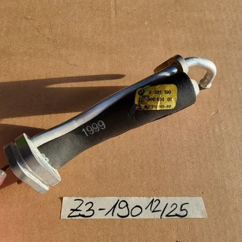 BMW Z3 Klimaleitung Doppelrohr Flansch Klimaanlage 8381190 Klima Kasten Rohr