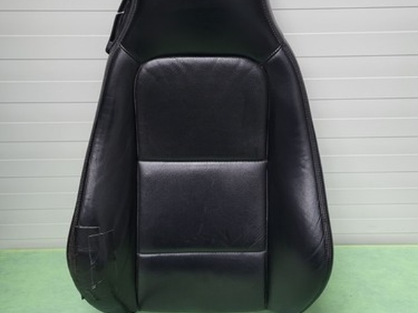 BMW Z3 Roadster Bei Fahrer Sitz Oberteil Leder schwarz Rückenlehne Sitzheizung