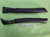 BMW Z3 Roadster E36 E46 M3  Coupe Sitz Lücken Füller Leder Schoner  schwarz 