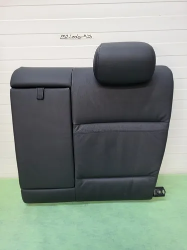 BMW E92 Coupe Rückbank Oberteil LINKS Leder schwarz Rücksitz Lehne ABHOLUNG 