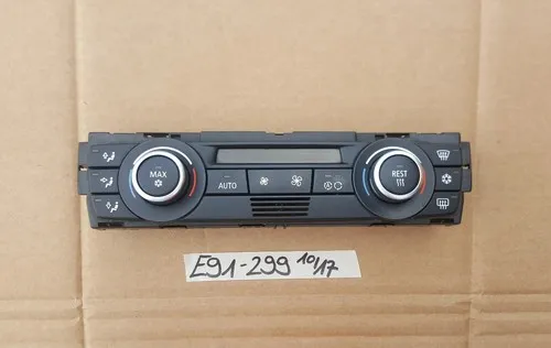 BMW E90 / E91 / E92 Klimabedienteil mit Chrom Bedienteil Klimaautomatik 9147299