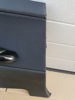 BMW E46 Coupe Innen Seiten Verkleidung hinten rechts 8224116 links 8224115