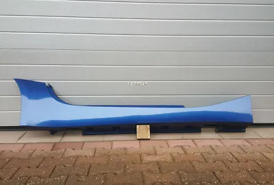 BMW Z4 E85  Seiten Schweller Leiste Verkleidung RECHTS Montego blau A51