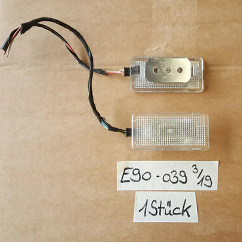 BMW E90 E92 E93 F30 E87 E81 F20 Innen Lampe 6962040 Leuchte 6962039 mit Stecker