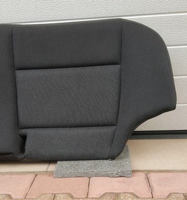 BMW E90 Stoff Sitz HINTEN Anthrazit Rücksitzbank Unterteil Rückbank ABHOLUNG