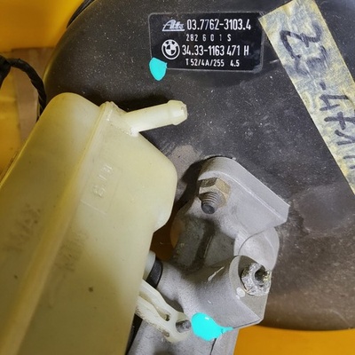 BMW E36 Z3 Bremskraftverstärker Hauptbremszylinder Bremse Bremsanlage 1163471 H