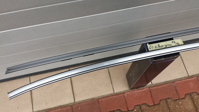 BMW E60 Dach Leiste Dachleisten Zierleisten Dachreling silber grau 7070195