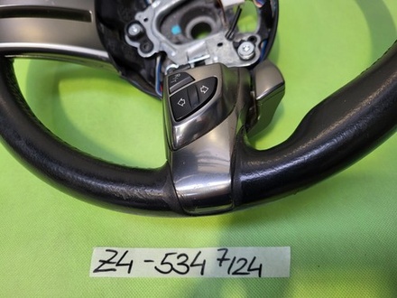 BMW Z4 E85 E86 MFL Lenker Multifunktion Paddel Leder Lenkrad 6763534 Schaltwippe