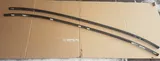 BMW E46 Limousine Dachleisten Zierleiste Dach Karrosserie schwarz metallic R+L