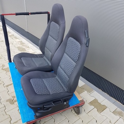 BMW Z3 Roadster Fahrer + Beifahrer Stoff Sitz mit Gestell ohne Motor ABHOLUNG