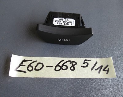 BMW E60   E61  E63   E64  Menü Schalter an Navi Blende 6921668