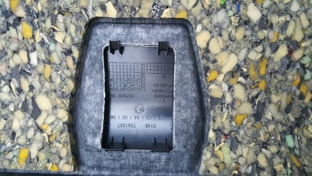 BMW F30 F80 Hutablage 7288351 Ablegeboden Kofferraum Verkleidung