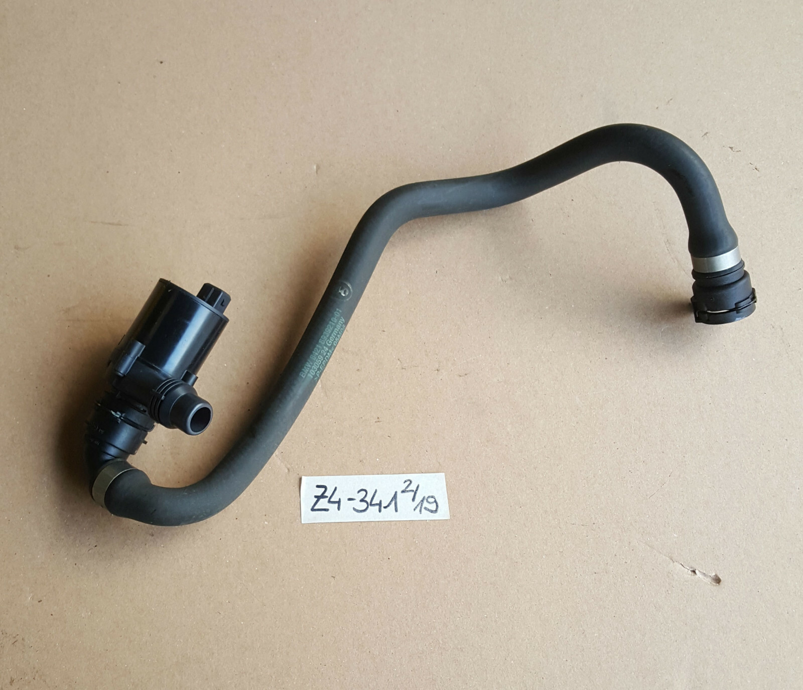 BMW Z4 E85 Kühler Schlauch Wasserschlauch 6939210 Zusatz Wasserpumpe 6917341 N46 – Bild 1