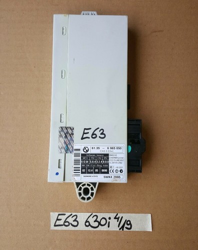 BMW E63 E64 Motor Steuergerät 7555361 N52 CAS Modul 6965050 Schlüssel Schloss – Bild 3