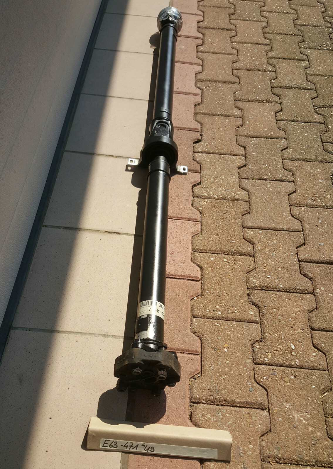 BMW 6er E63 E64 Kardanwelle 630i  Gelenkwelle Automatik Getriebe Welle 7549471 – Bild 1