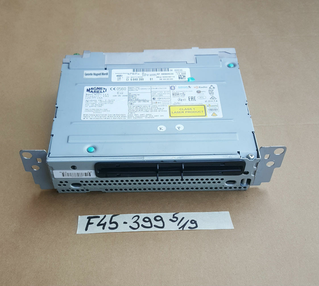 BMW F45  F46 X1 F48  Bluetooth CD Radio Headunit Basic Media Navigation 6840399 – Bild 1