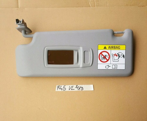 BMW 2er F45 Sonnenblende grau Sonnen Schutz Blende LINKS beleuchtet 7336257 – Bild 1