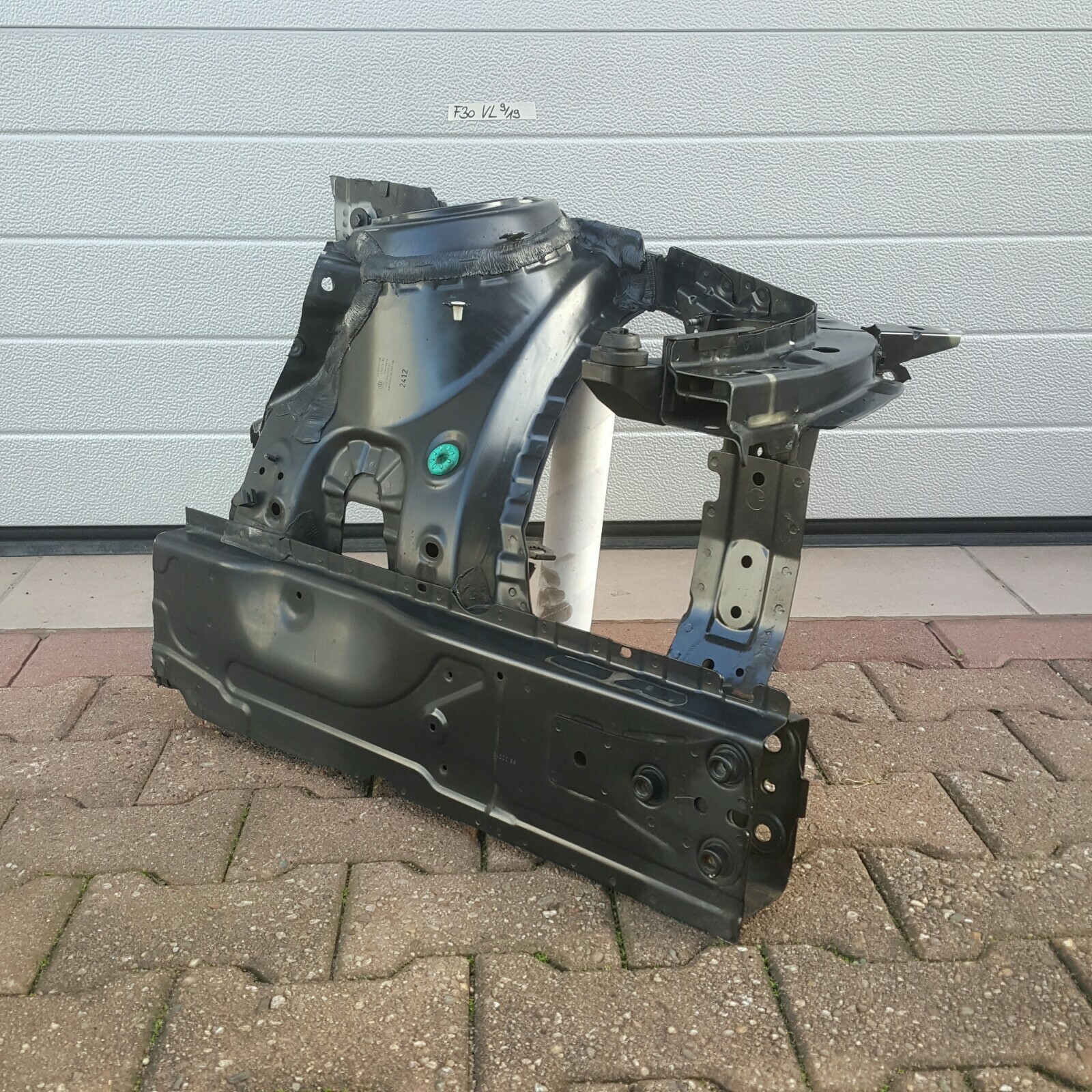 BMW F20 F30 F31 F34 F35 F80 Längsträger Radhaus Dom Reparatur Blech VORNE LINKS – Bild 2