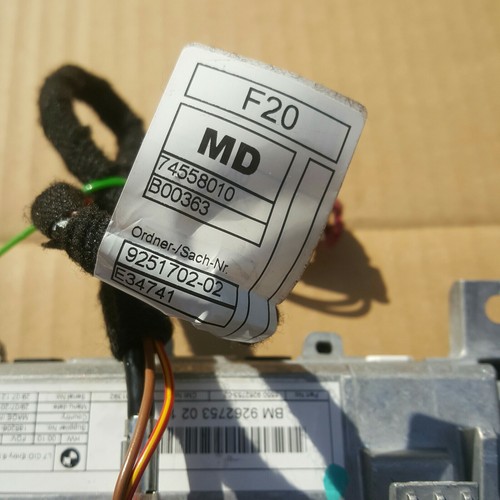 BMW F30 F31 F34 F32 Centrales Informations Display 6,5 Zoll 9262753 Bord Monitor – Bild 4