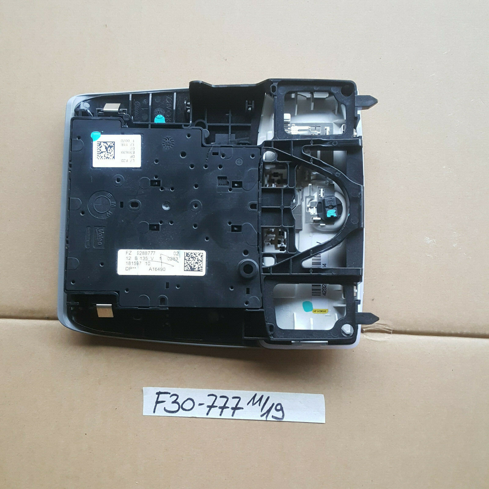 BMW F20 F21 F30 F31 F34  Innenleuchte Leselampe Funktionszentrum Dach 9288777 – Bild 2