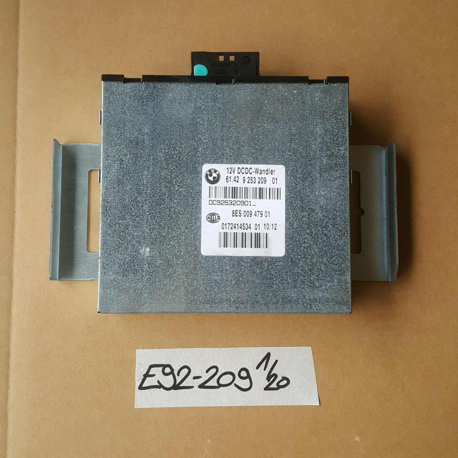 BMW E90 E92 Steuergerät Drehmoment Wandler Getriebe Modul DC/DC-Wandler 9253209 – Bild 1