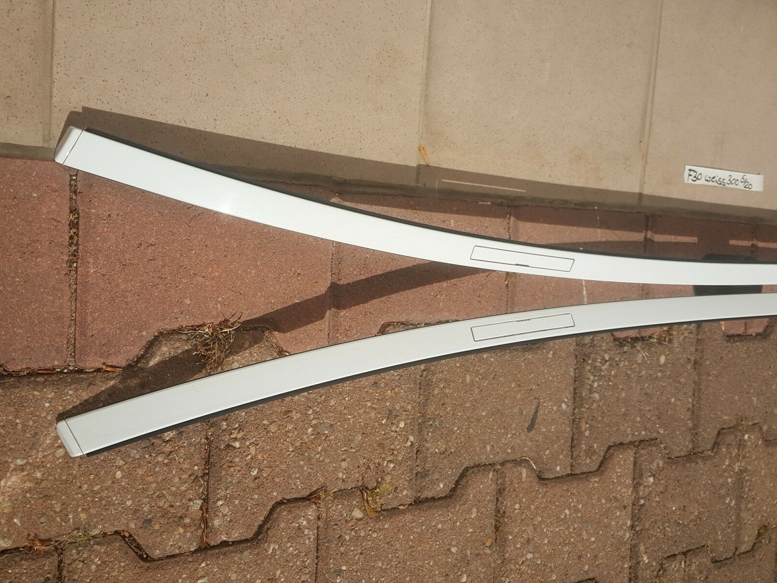 BMW F30 Dachleisten Zierleiste Dach oben rechts links  Alpin weiss ABHOLUNG – Bild 4