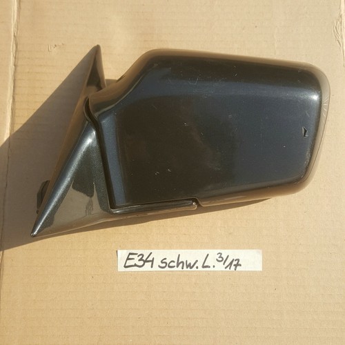 BMW E34 Seiten Außen Spiegel LINKS - cosmos schwarz