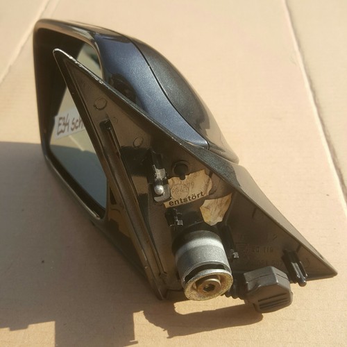 BMW E34 Seiten Außen Spiegel LINKS - cosmos schwarz