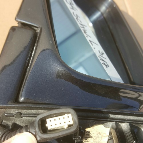 BMW E34 Seiten Außen Spiegel LINKS - cosmos schwarz