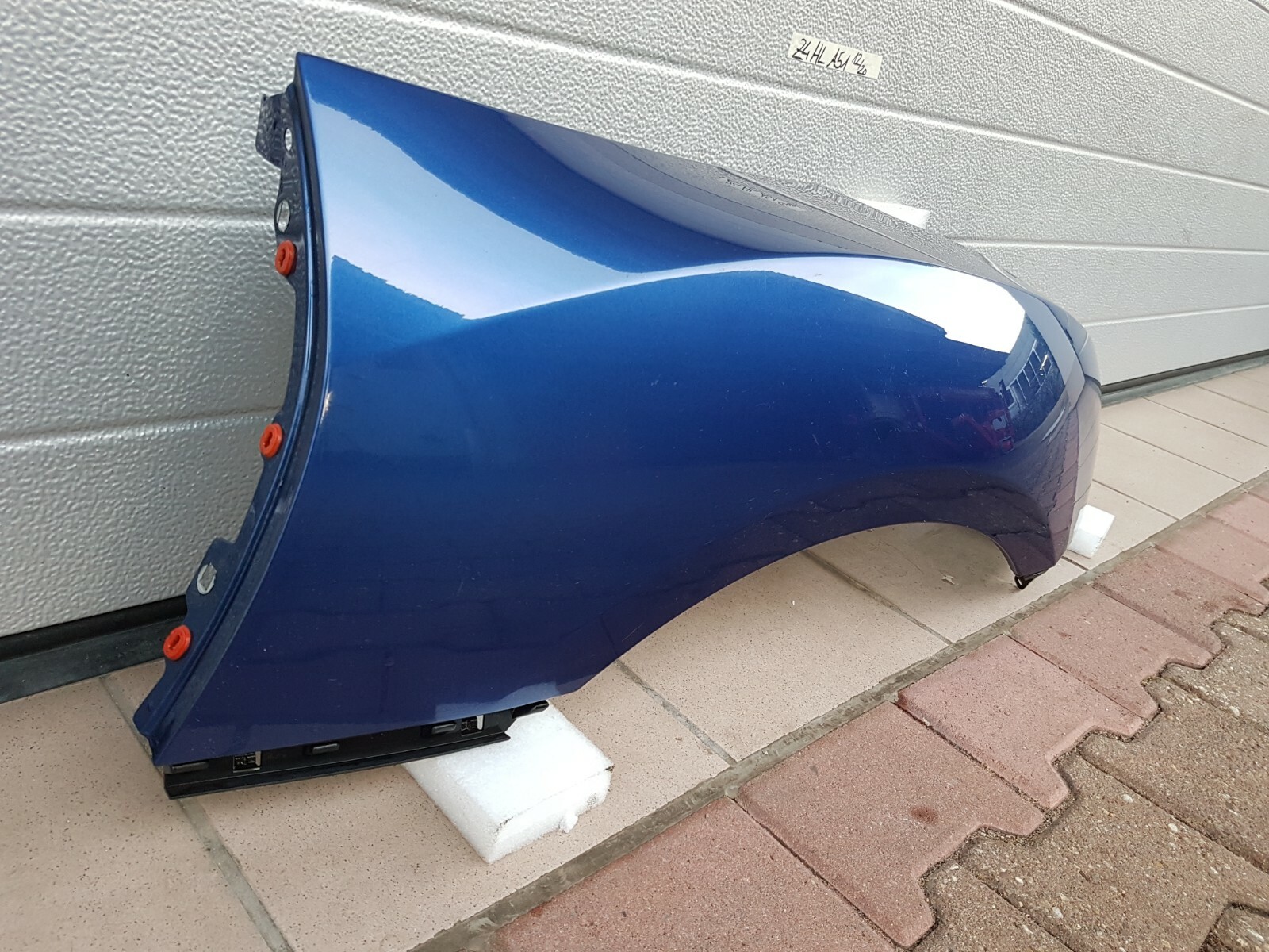 BMW Z4 E85 Seitenwand Aussenhaut Kotflügel hinten rechts ODER links Blau A51 – Bild 10