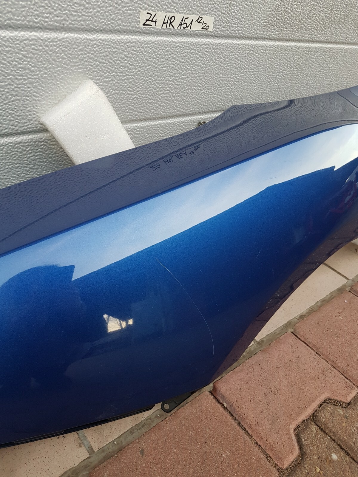 BMW Z4 E85 Seitenwand Aussenhaut Kotflügel hinten rechts ODER links Blau A51 – Bild 5