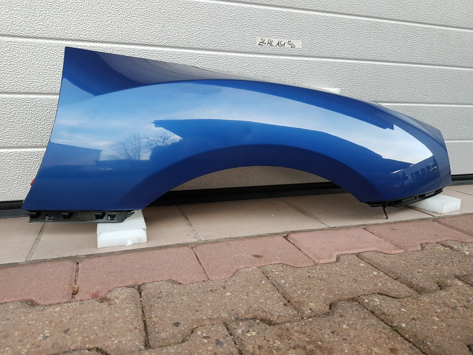 BMW Z4 E85 Seitenwand Aussenhaut Kotflügel hinten rechts ODER links Blau A51 – Bild 7