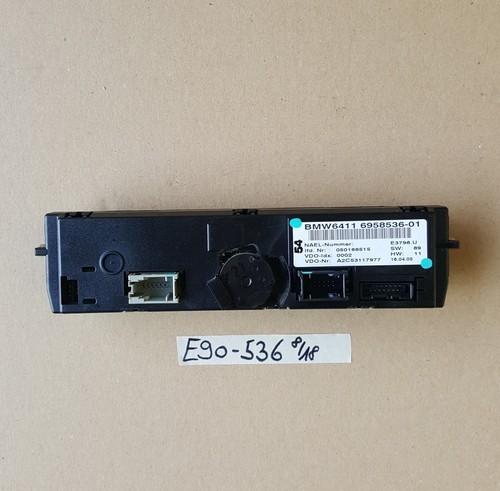 BMW E90 / E91 / E92 Klimabedienteil Bedienteil Klimaautomatik 6958536 – Bild 2