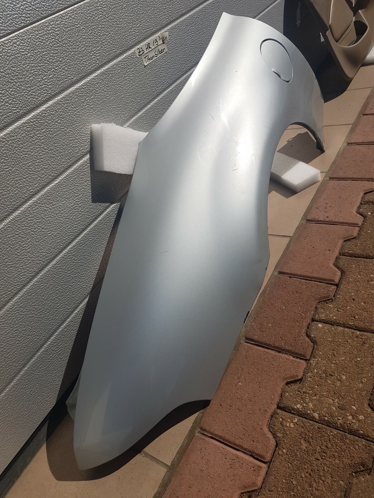 BMW Z3 Roadster Kotflügel Seitenwand schmal HINTEN RECHTS Titan Silber Metallic – Bild 4