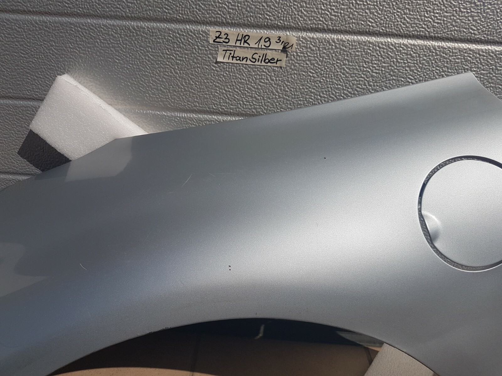 BMW Z3 Roadster Kotflügel Seitenwand schmal HINTEN RECHTS Titan Silber Metallic – Bild 6