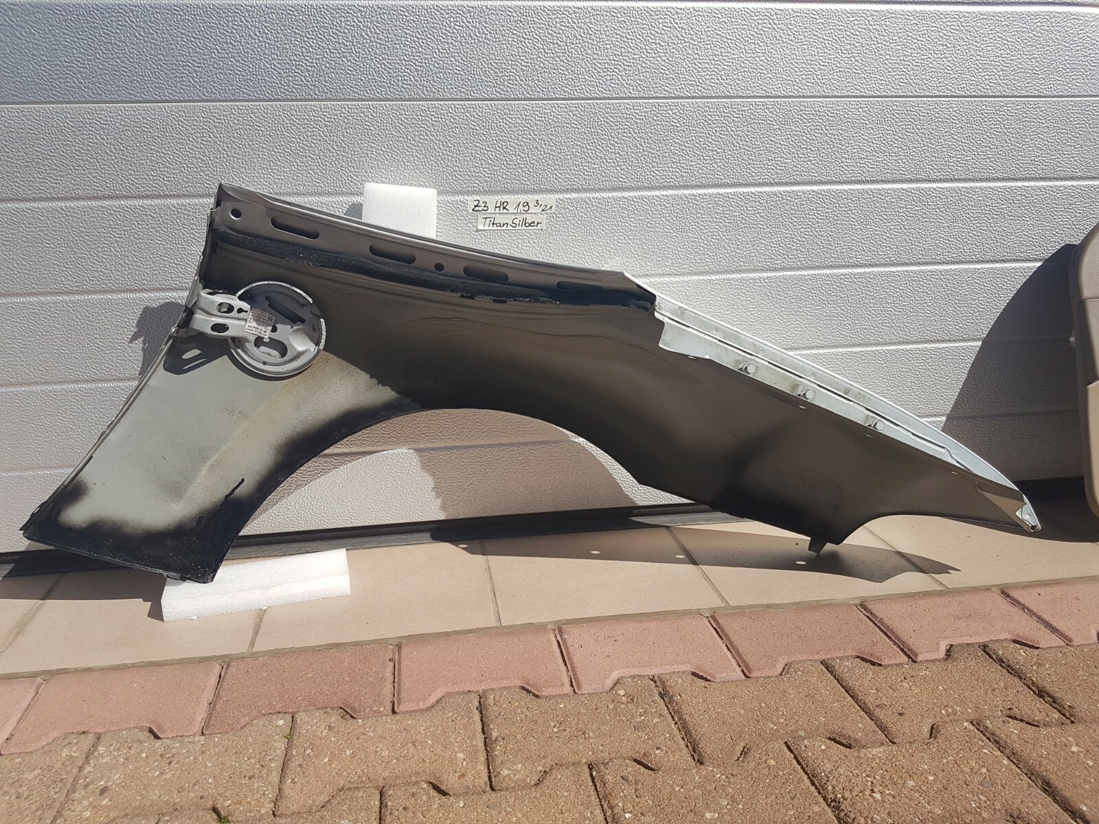 BMW Z3 Roadster Kotflügel Seitenwand schmal HINTEN RECHTS Titan Silber Metallic – Bild 7