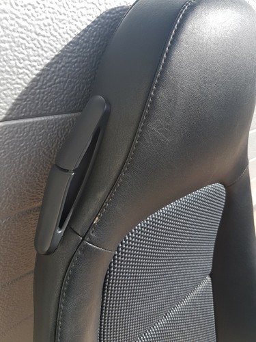 BMW Z3 Roadster Facelift Bei Fahrer Sitz Oberteil Leder Lehne schwarz RECHTS  – Bild 5