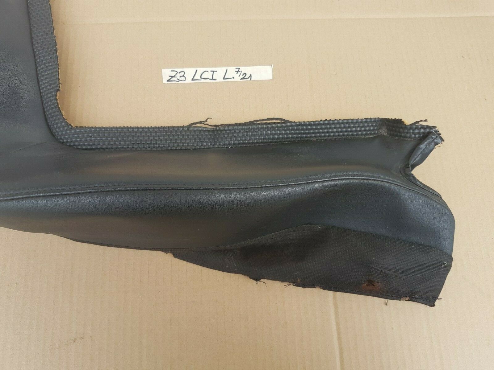 BMW Z3 Facelift Fahrer Sitz Unterteil Leder schwarz Sitz Reparatur Teil Stück – Bild 3