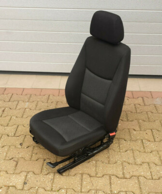 BMW E90 E91 Beifahrer Sitz Stoff Anthrazit Polster Gestell VORNE RECHTS ABHOLUNG – Bild 1